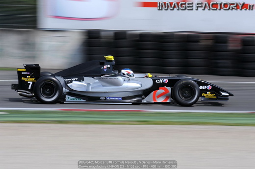 2008-04-26 Monza 1318 Formule Renault 3.5 Series - Mario Romancini